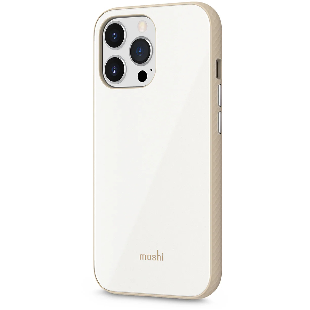 Защитный чехол Moshi iGlaze for iPhone 13 Pro Цвет: Жемчужно-белый